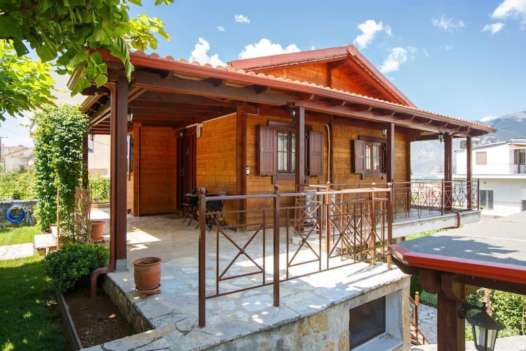 Ferienwohnung Wooden House In Ioannina Exterior foto