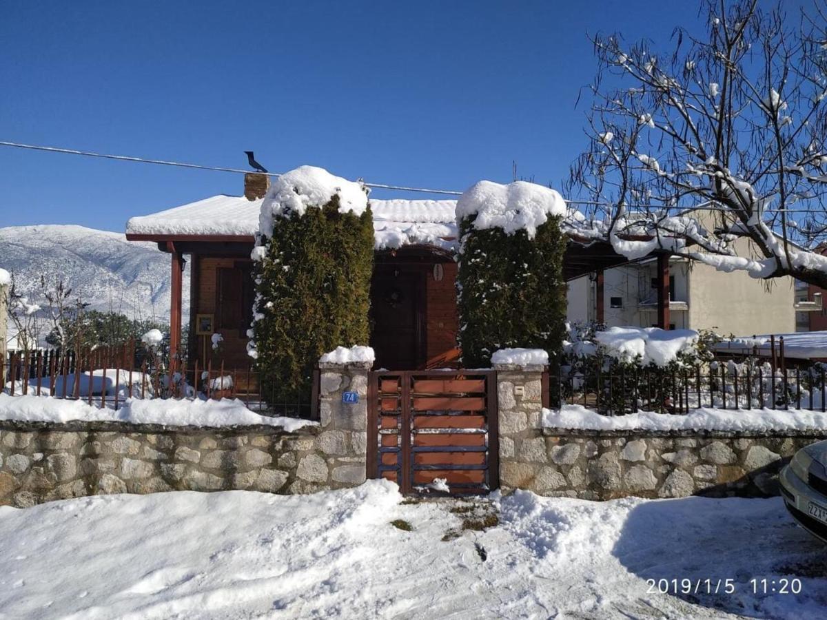 Ferienwohnung Wooden House In Ioannina Exterior foto