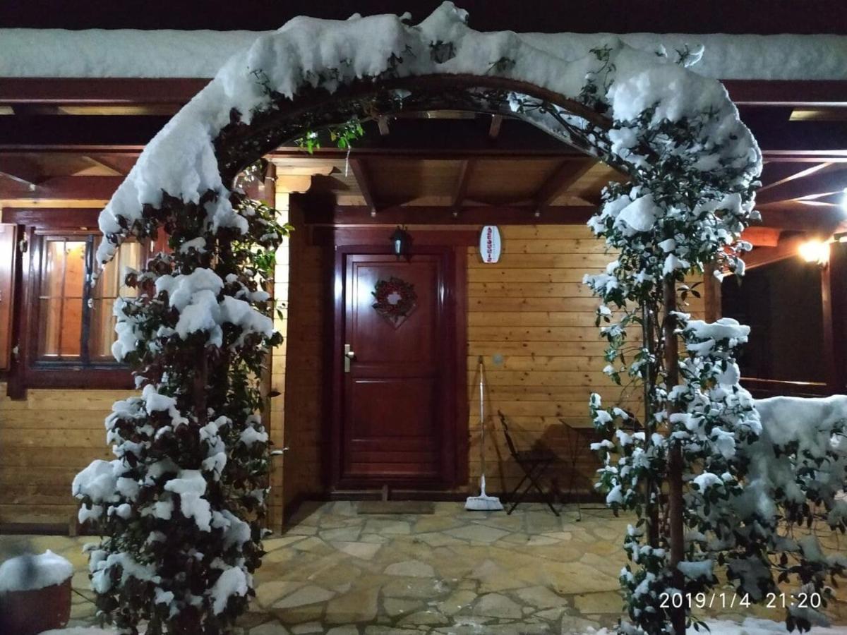 Ferienwohnung Wooden House In Ioannina Exterior foto